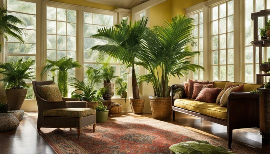 Care for Potted Indoor Palm Trees